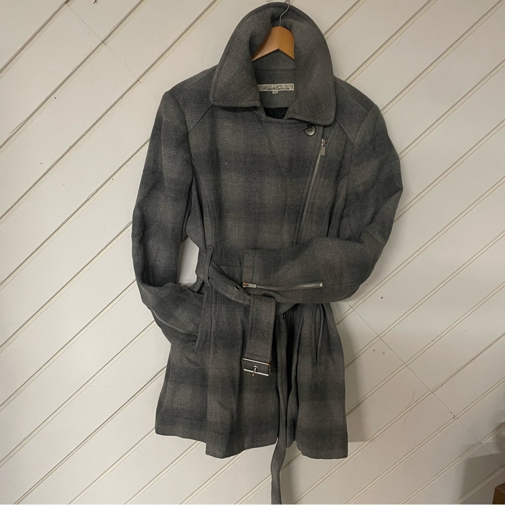 Kenneth Cole wool blend coat size 14